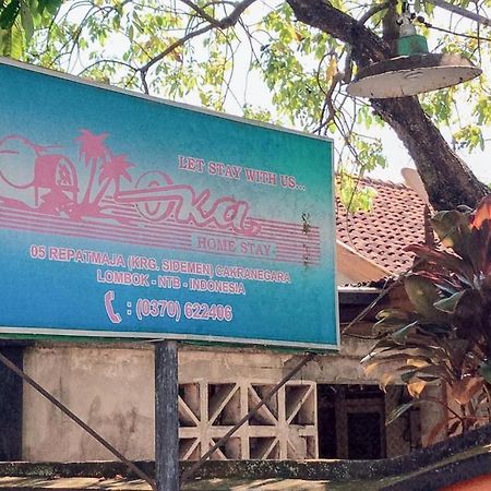 Oka Homestay Mitra Reddoorz Mataram Kültér fotó
